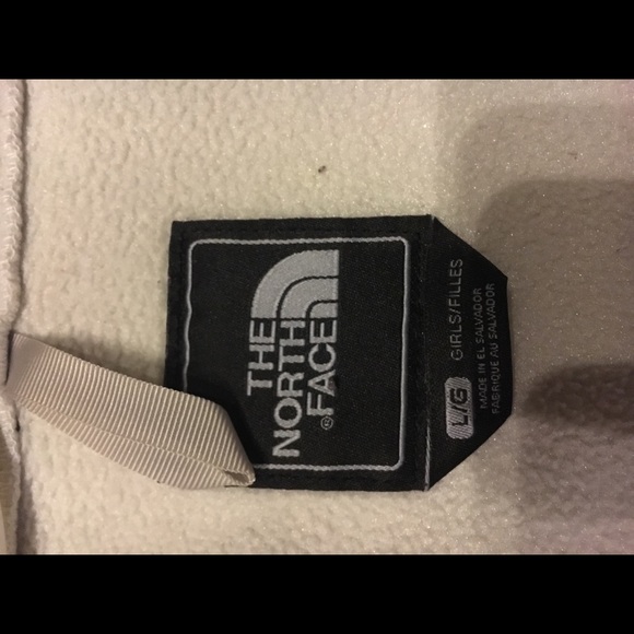 Cream Northface coat - Picture 3 of 3